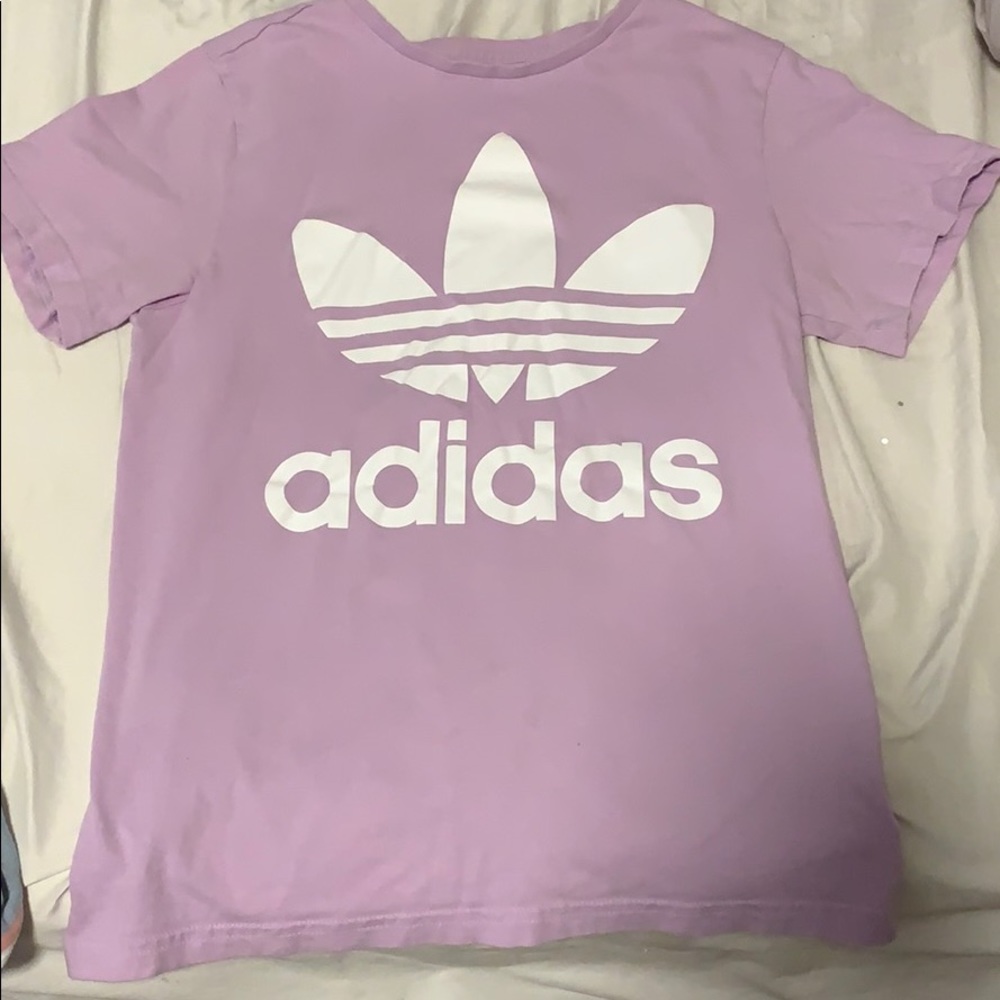 Purple Adidas T-shirt